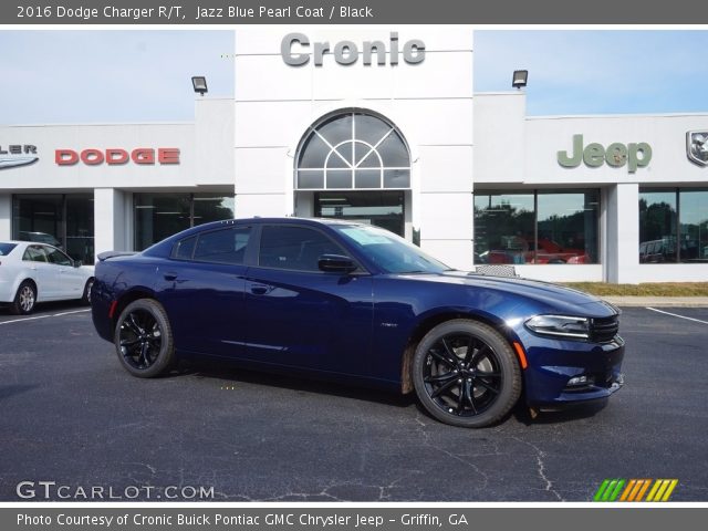 2016 Dodge Charger R/T in Jazz Blue Pearl Coat