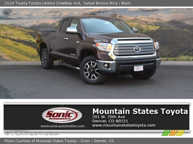 2016 Toyota Tundra Limited CrewMax 4x4 in Sunset Bronze Mica