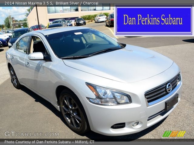 2014 Nissan Maxima 3.5 S in Brilliant Silver
