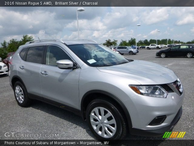 2016 Nissan Rogue S AWD in Brilliant Silver