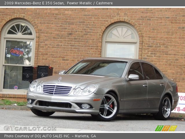 2009 Mercedes-Benz E 350 Sedan in Pewter Metallic