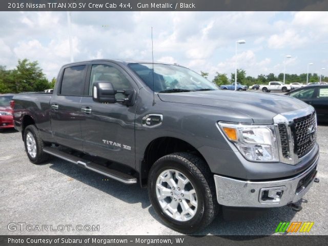 2016 Nissan TITAN XD SV Crew Cab 4x4 in Gun Metallic