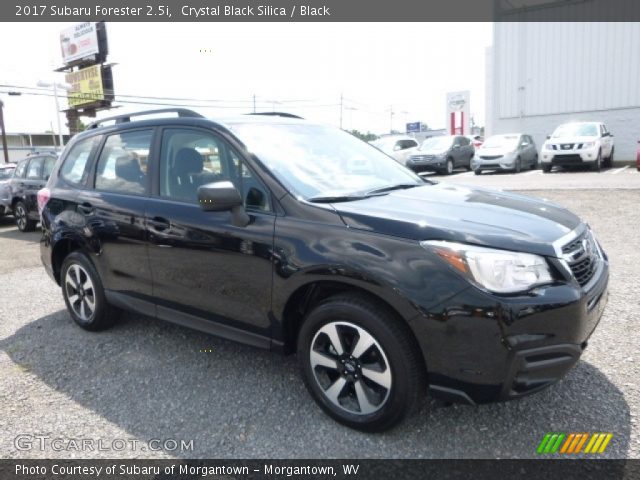 2017 Subaru Forester 2.5i in Crystal Black Silica
