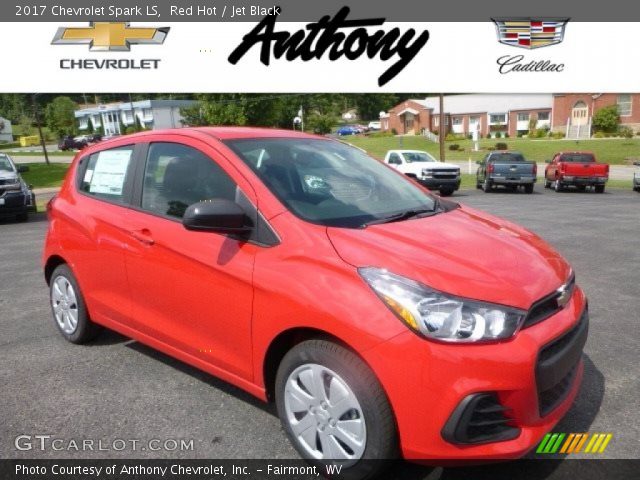 2017 Chevrolet Spark LS in Red Hot