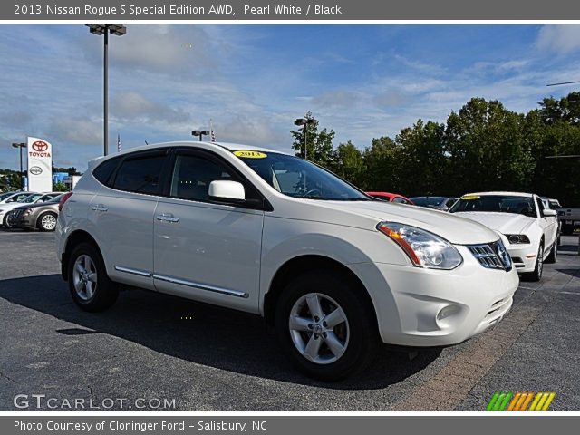 2013 Nissan Rogue S Special Edition AWD in Pearl White