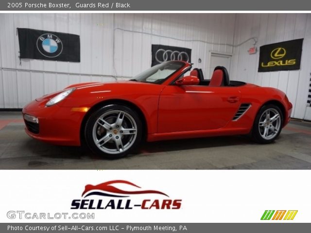 2005 Porsche Boxster  in Guards Red