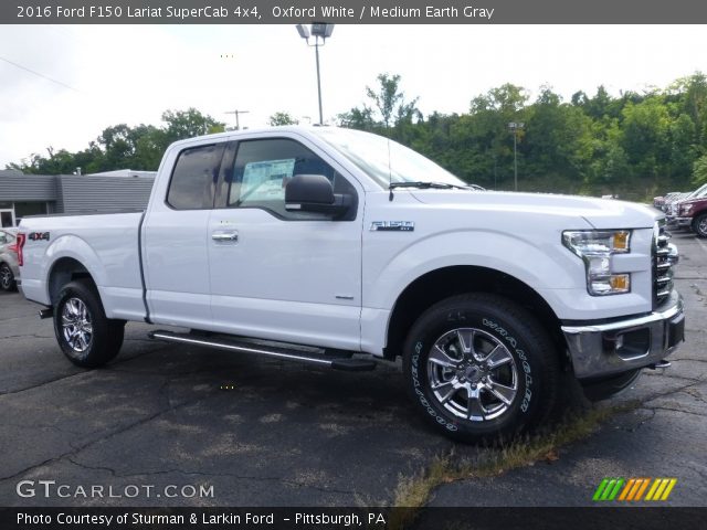 2016 Ford F150 Lariat SuperCab 4x4 in Oxford White