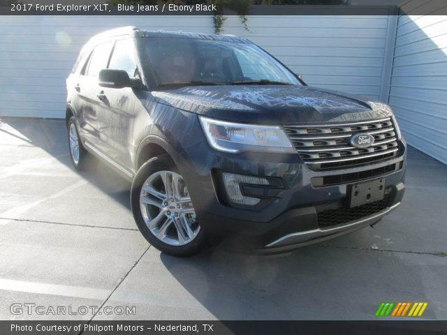 2017 Ford Explorer XLT in Blue Jeans