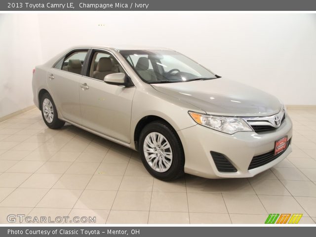 2013 Toyota Camry LE in Champagne Mica