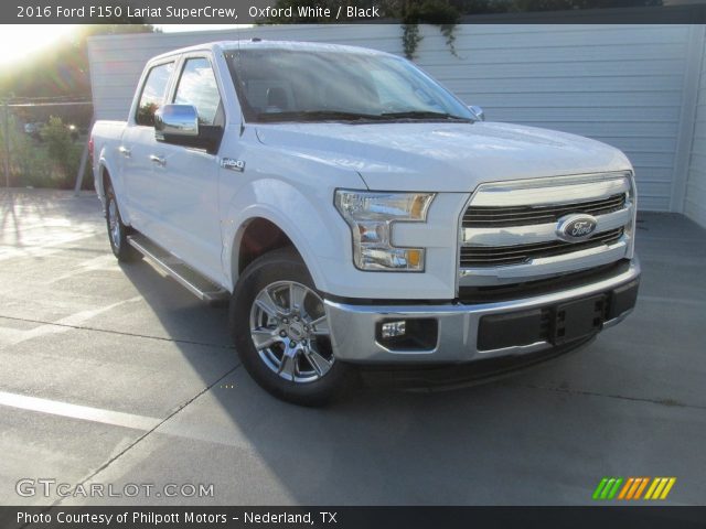 2016 Ford F150 Lariat SuperCrew in Oxford White