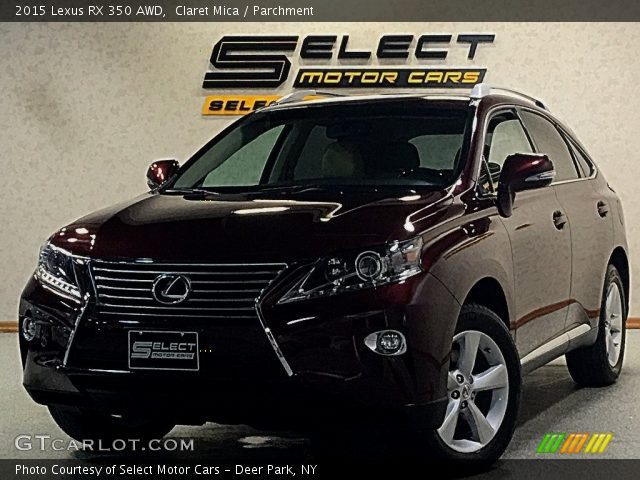 2015 Lexus RX 350 AWD in Claret Mica