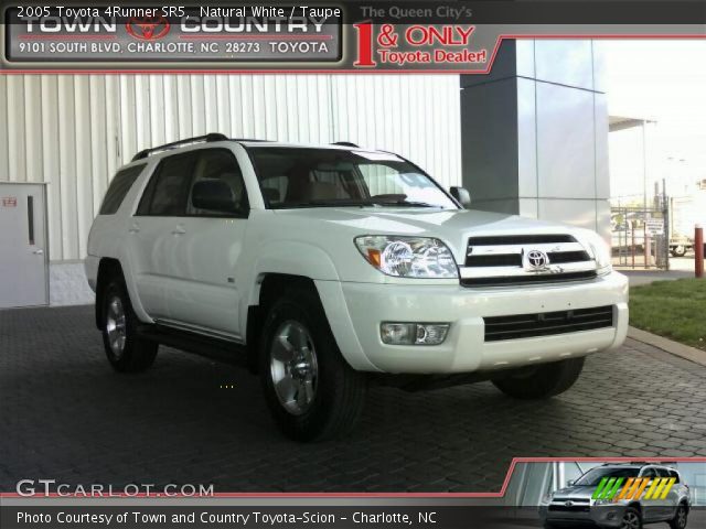 2005 Toyota 4Runner SR5 in Natural White