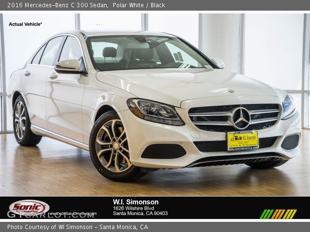 2016 Mercedes-Benz C 300 Sedan in Polar White
