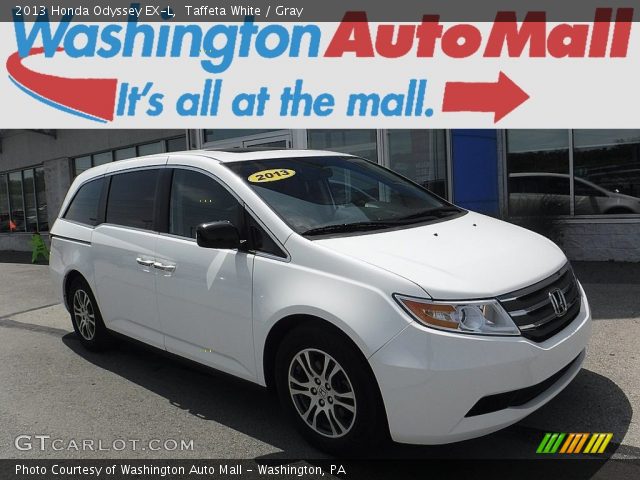 2013 Honda Odyssey EX-L in Taffeta White