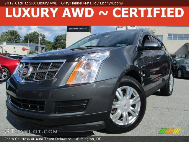 2012 Cadillac SRX Luxury AWD in Gray Flannel Metallic