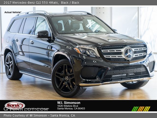 2017 Mercedes-Benz GLS 550 4Matic in Black