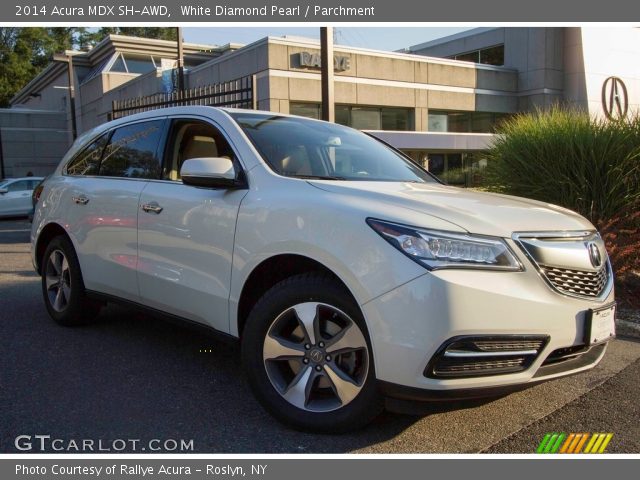 2014 Acura MDX SH-AWD in White Diamond Pearl