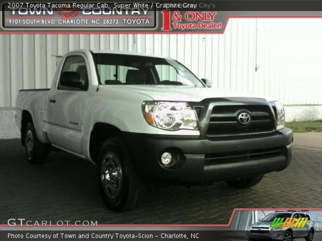 2007 Toyota Tacoma Regular Cab in Super White