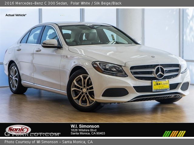 2016 Mercedes-Benz C 300 Sedan in Polar White