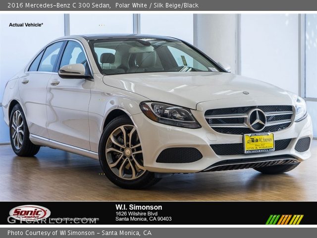 2016 Mercedes-Benz C 300 Sedan in Polar White