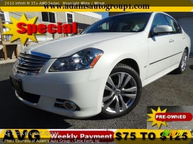 2010 Infiniti M 35x AWD Sedan in Moonlight White
