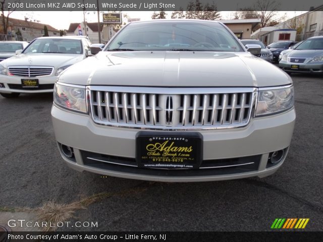 2008 Lincoln MKZ AWD Sedan in White Suede