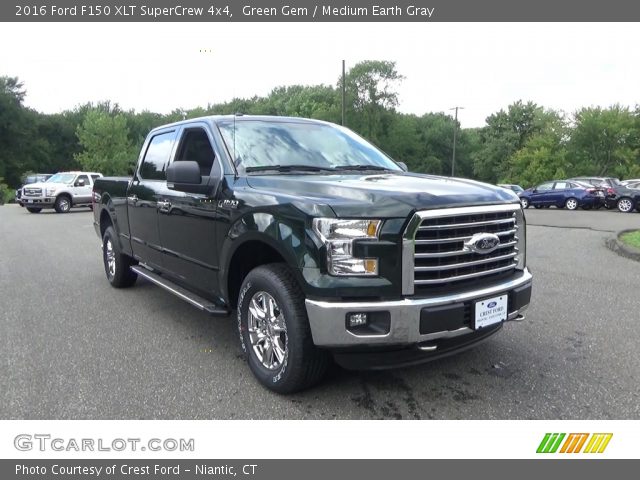 2016 Ford F150 XLT SuperCrew 4x4 in Green Gem
