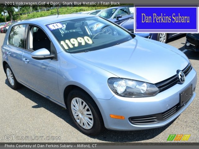 2011 Volkswagen Golf 4 Door in Shark Blue Metallic