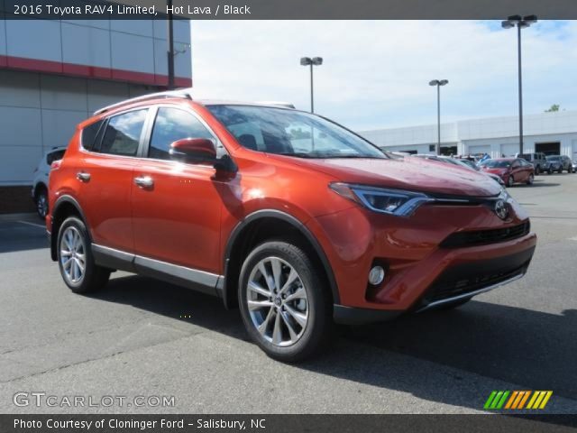 2016 Toyota RAV4 Limited in Hot Lava