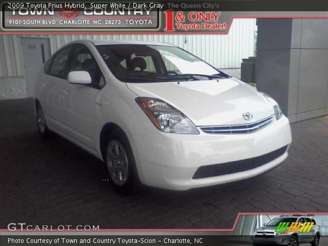 2009 Toyota Prius Hybrid in Super White