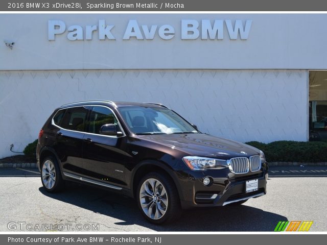 2016 BMW X3 xDrive28i in Sparkling Brown Metallic