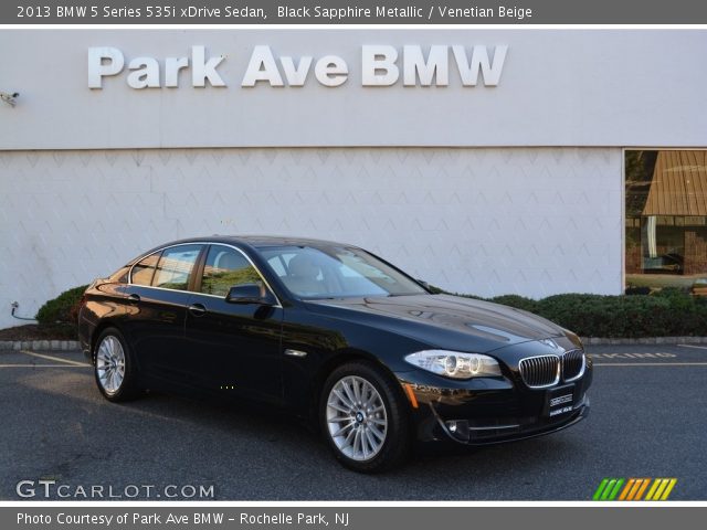 2013 BMW 5 Series 535i xDrive Sedan in Black Sapphire Metallic