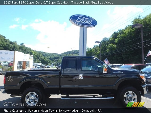 2013 Ford F250 Super Duty XLT SuperCab 4x4 in Tuxedo Black Metallic