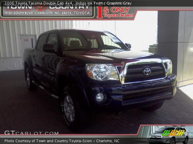 2006 Toyota Tacoma Double Cab 4x4 in Indigo Ink Pearl