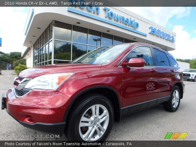 2010 Honda CR-V EX-L AWD in Tango Red Pearl