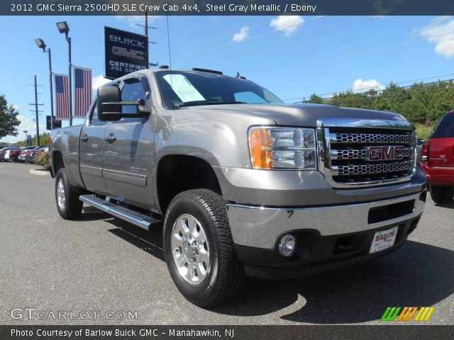 2012 GMC Sierra 2500HD SLE Crew Cab 4x4 in Steel Gray Metallic