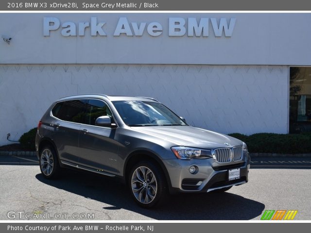2016 BMW X3 xDrive28i in Space Grey Metallic