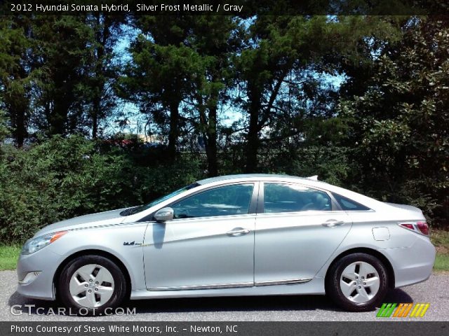 2012 Hyundai Sonata Hybrid in Silver Frost Metallic
