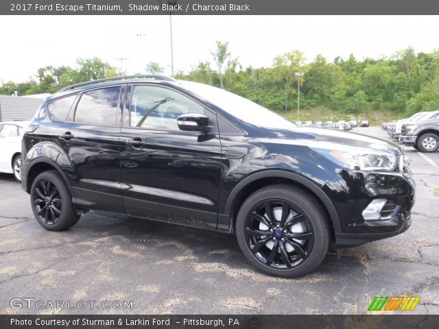 2017 Ford Escape Titanium in Shadow Black