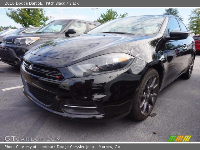 2016 Dodge Dart SE in Pitch Black