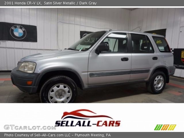 2001 Honda CR-V LX in Satin Silver Metallic