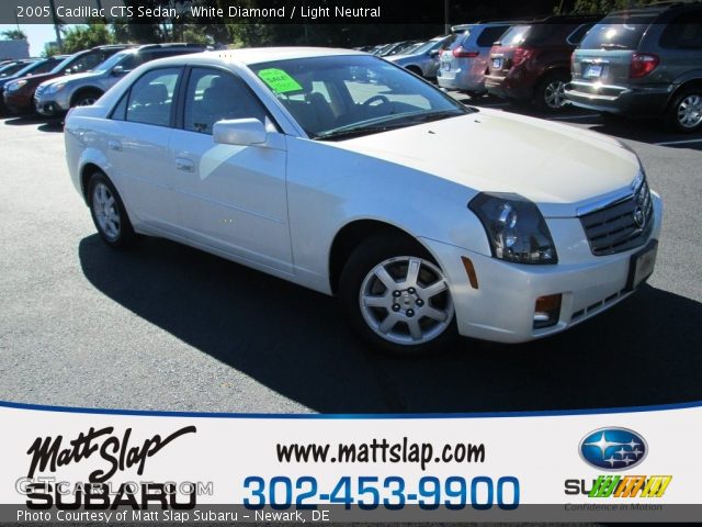 2005 Cadillac CTS Sedan in White Diamond