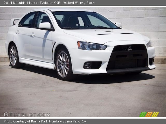 2014 Mitsubishi Lancer Evolution GSR in Wicked White