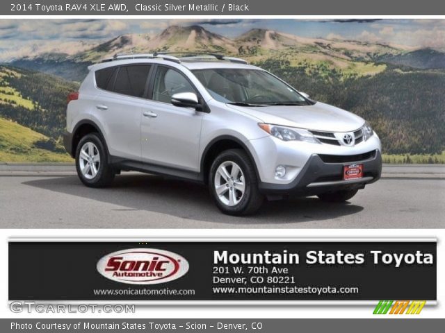 2014 Toyota RAV4 XLE AWD in Classic Silver Metallic