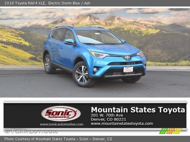 2016 Toyota RAV4 XLE in Electric Storm Blue