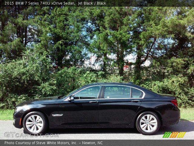 2015 BMW 7 Series 740Li xDrive Sedan in Jet Black