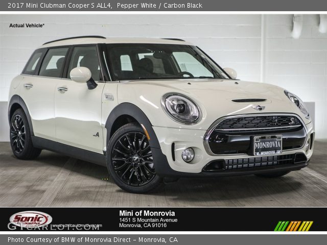 2017 Mini Clubman Cooper S ALL4 in Pepper White