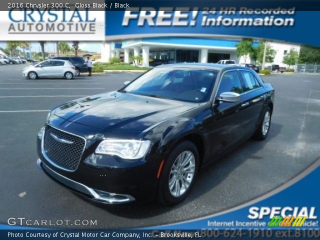 2016 Chrysler 300 C in Gloss Black