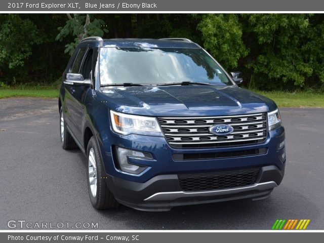 2017 Ford Explorer XLT in Blue Jeans