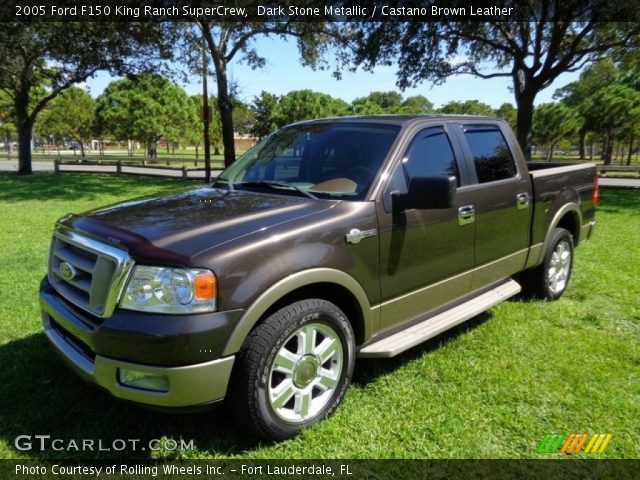 2005 Ford F150 King Ranch SuperCrew in Dark Stone Metallic